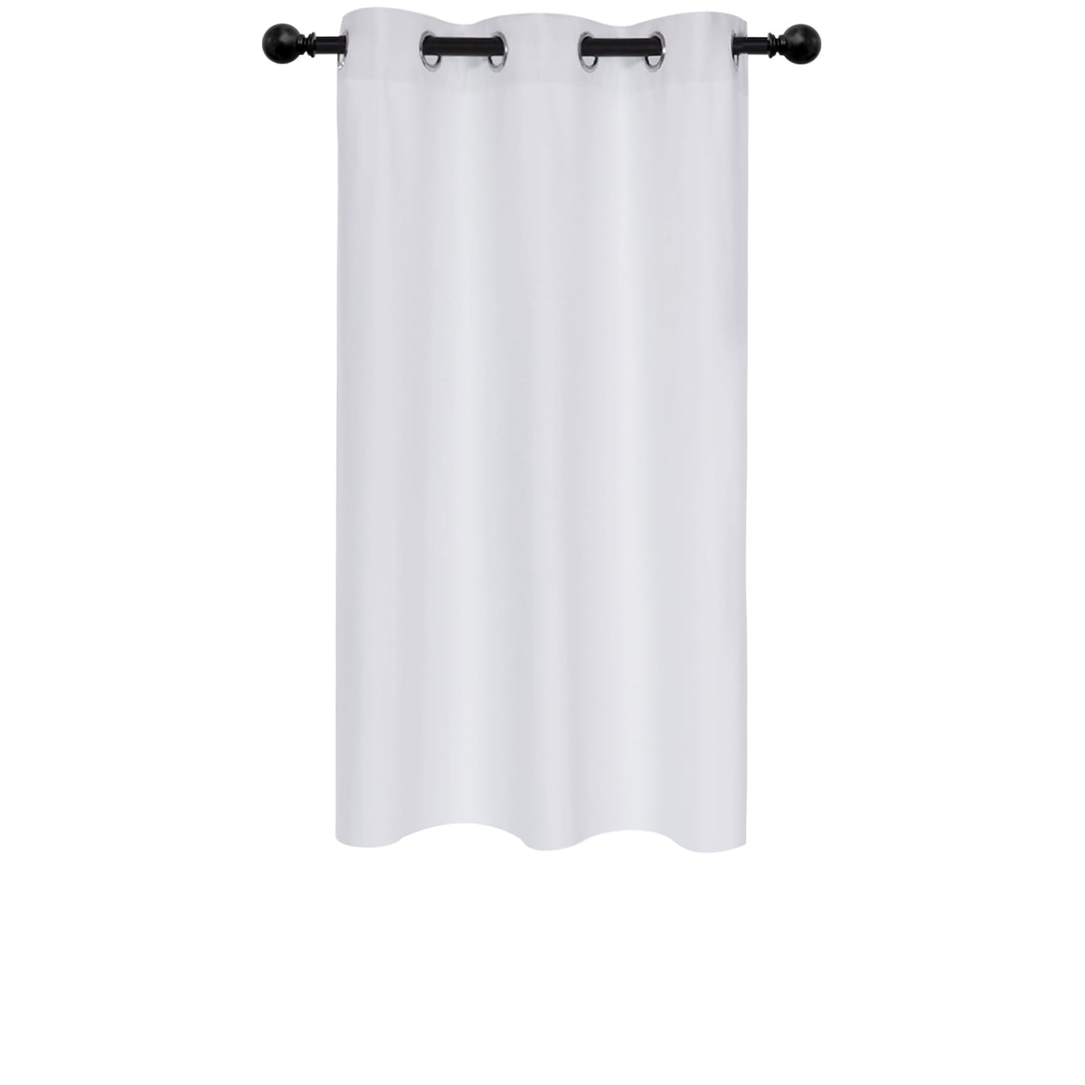 ZOPZO blackout curtain, Star White, 42W x 45L inches, 1 panel