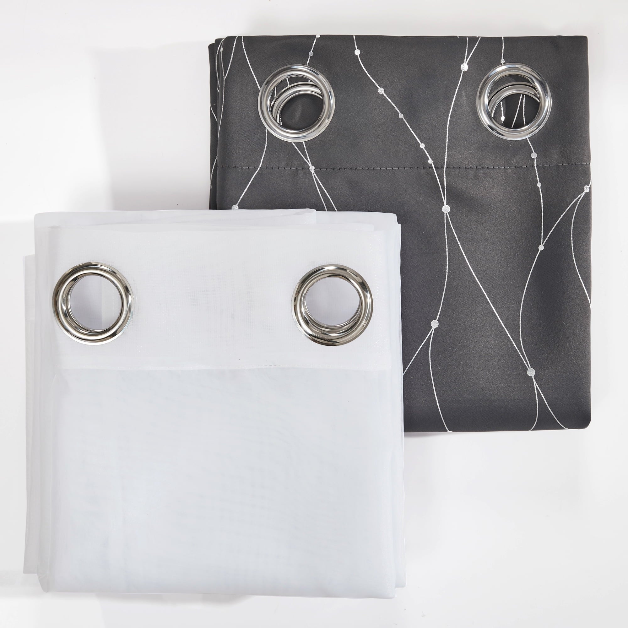 Dark Gray-White