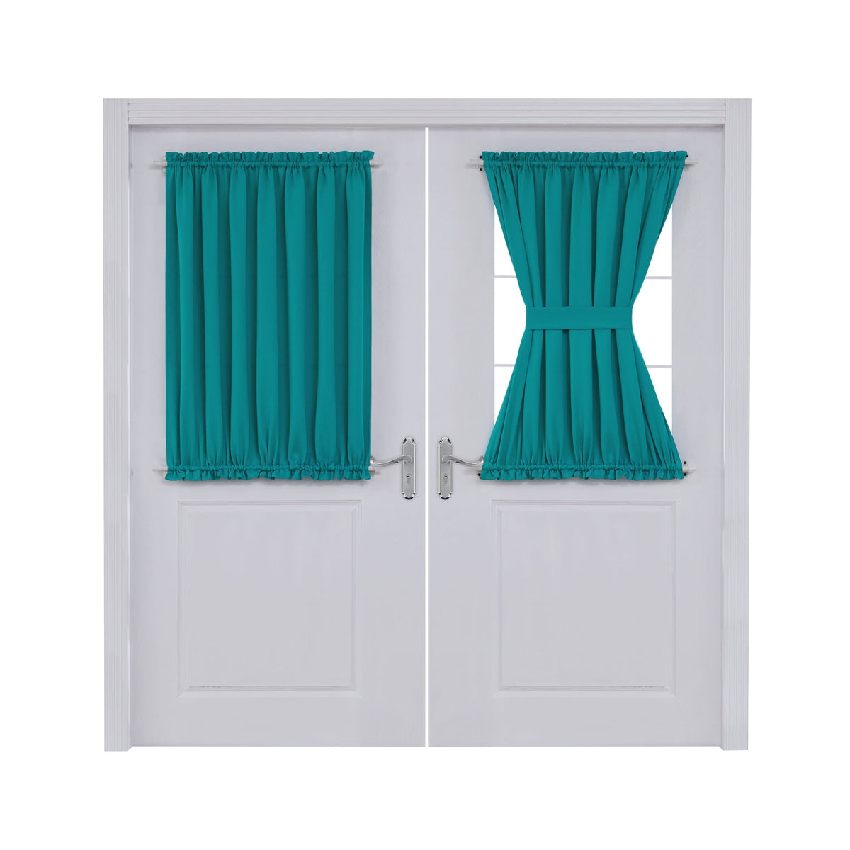 ZOPZO Curtains & Valances, Peacock Blue