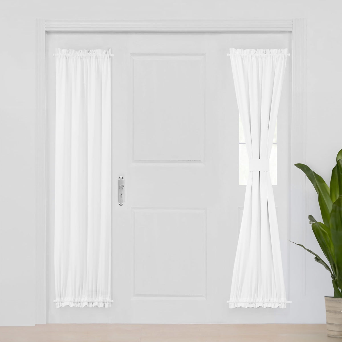 ZOPZO Curtains & Valances, White