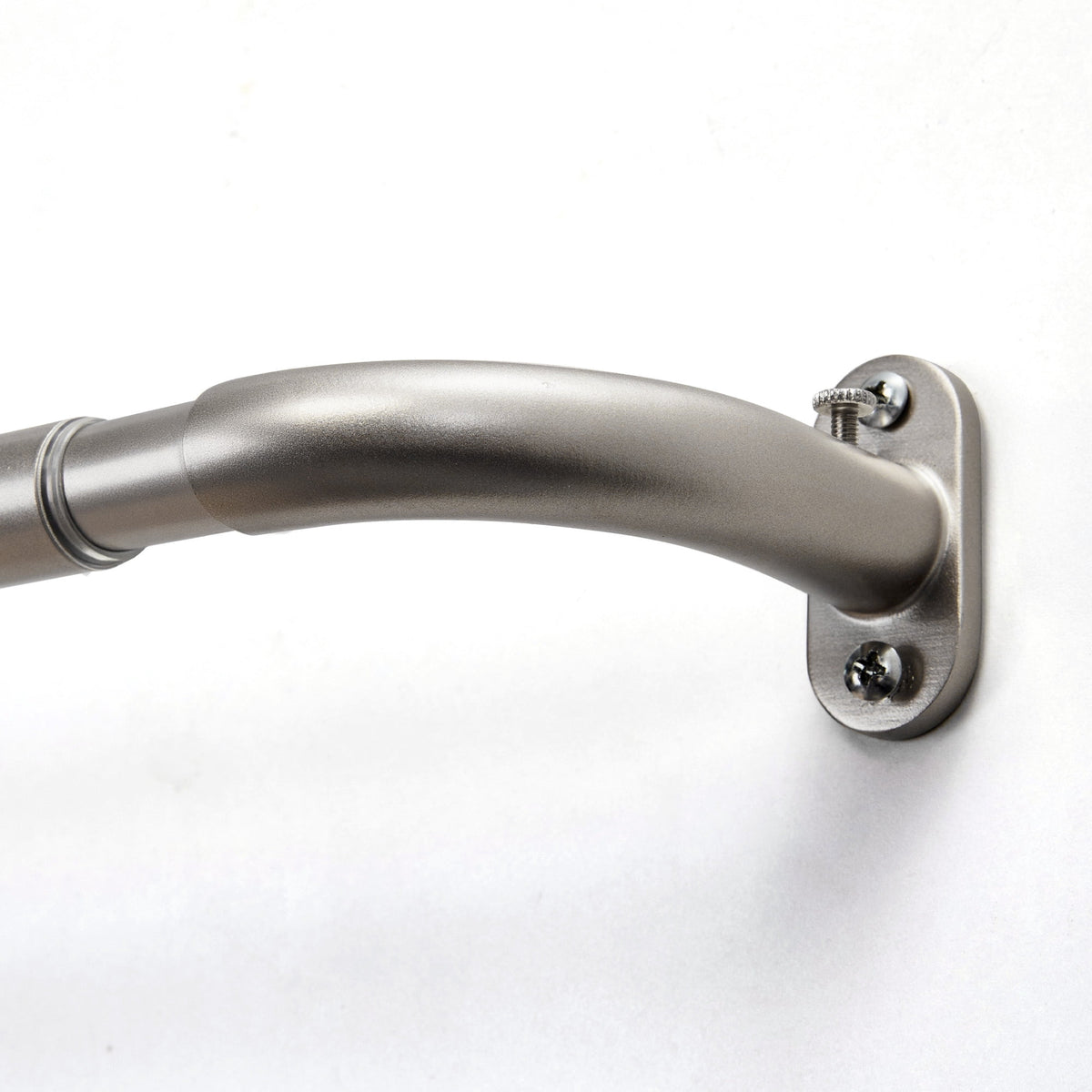 ZOPZO Curtain Rods & Rod Sets, Silver