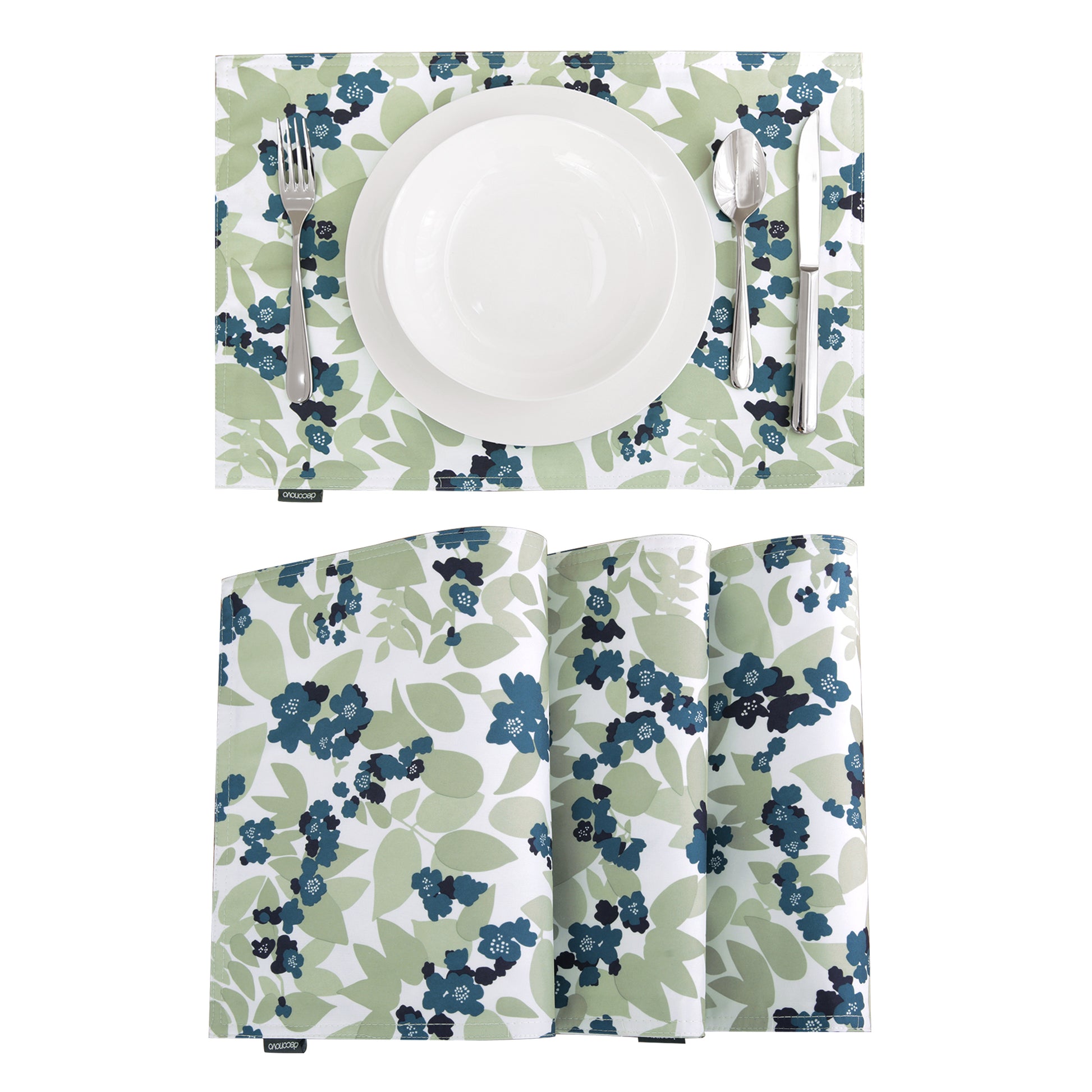 Floral-Dark Green