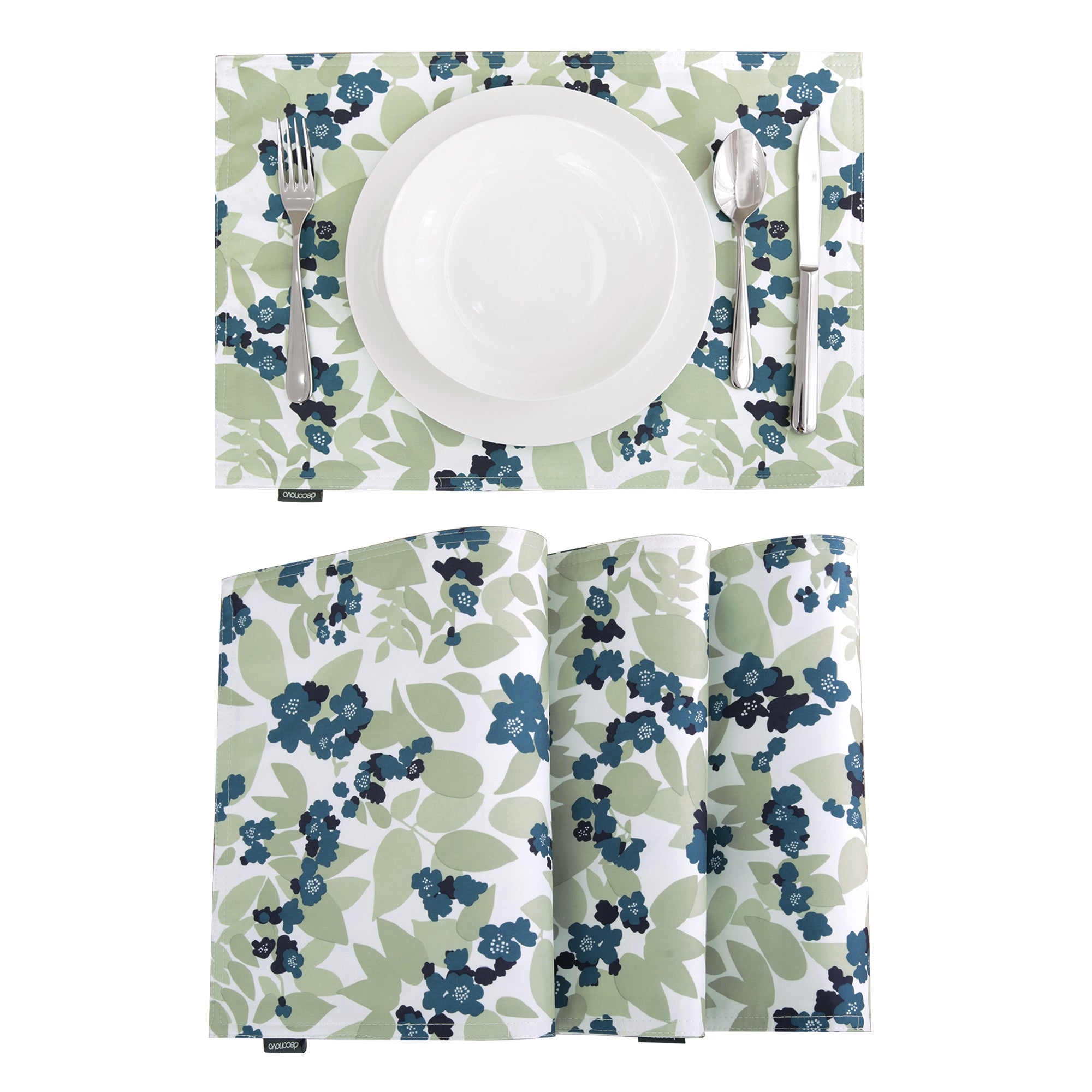 Floral-Dark Green