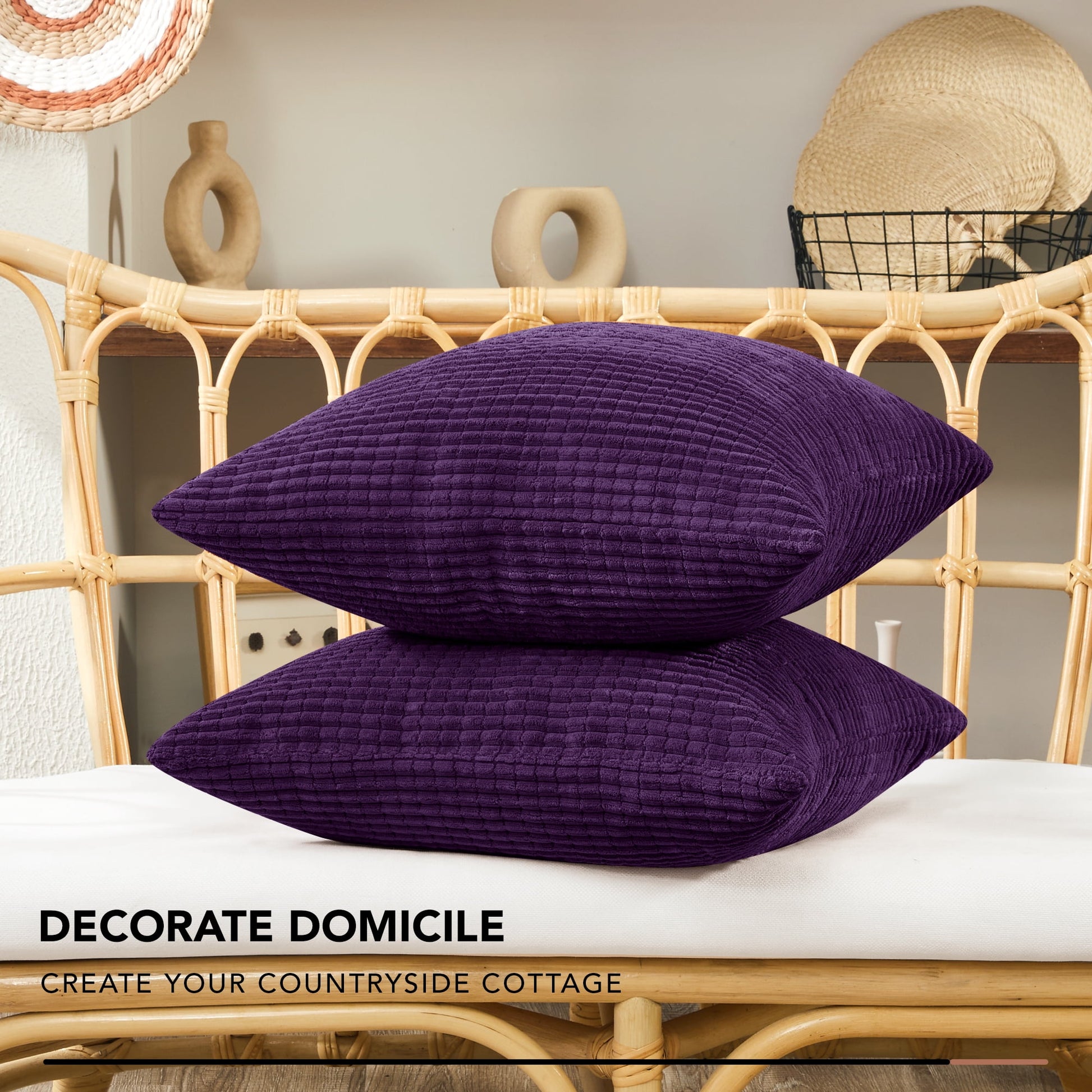 Dark Purple-Corduroy
