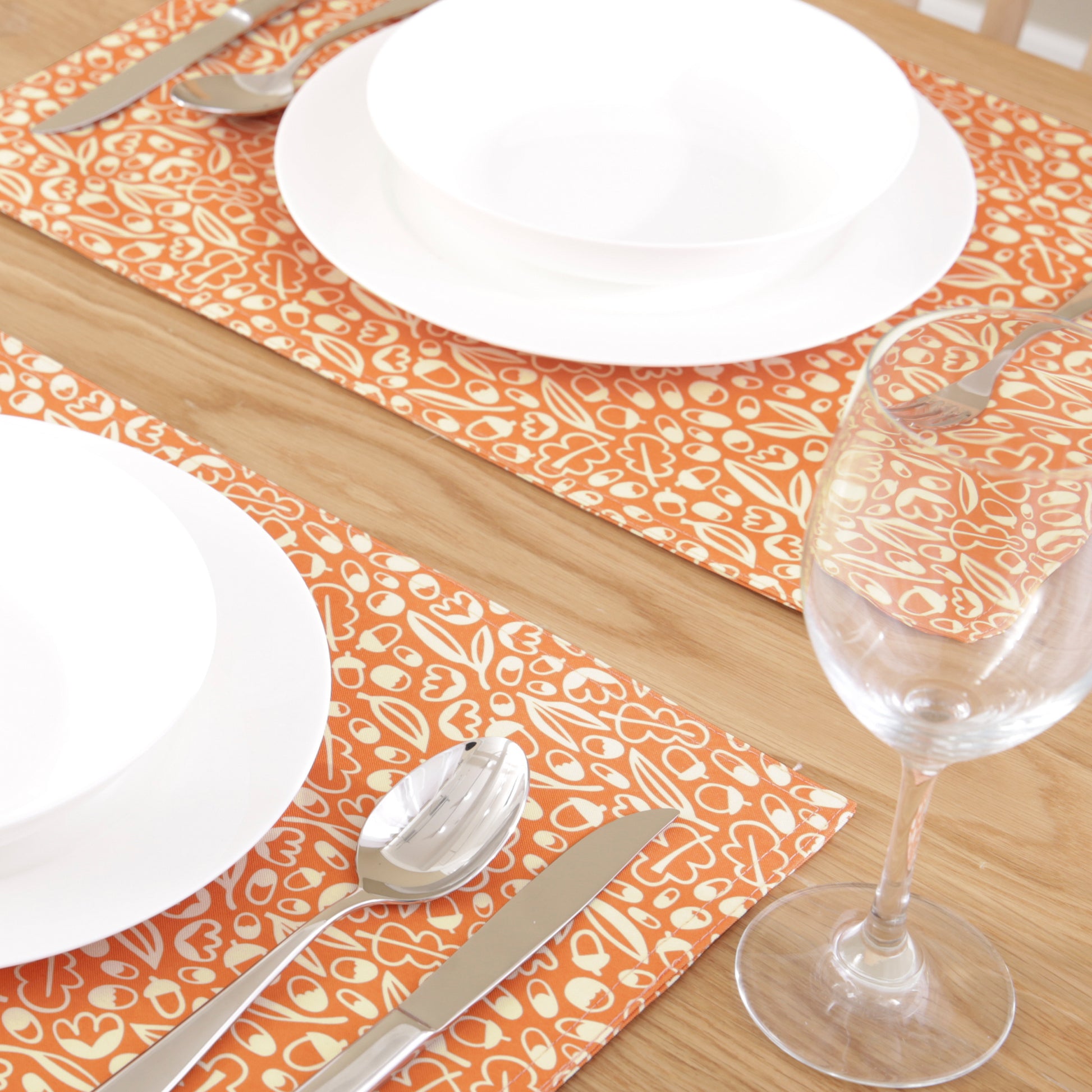 Autumn Print-Orange