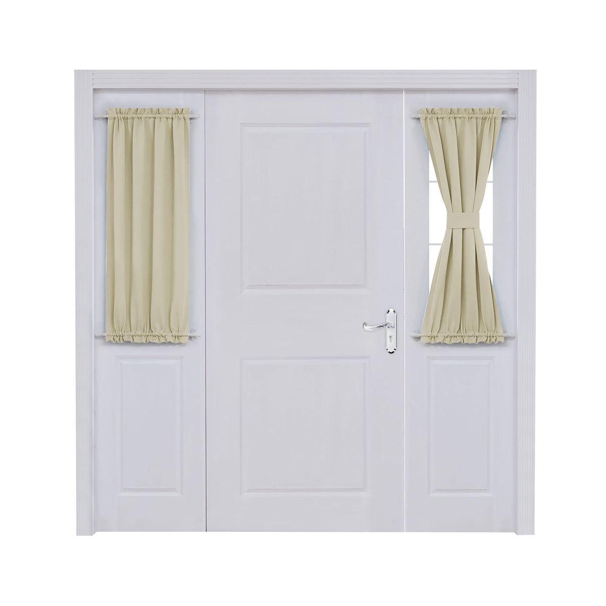 ZOPZO Curtains & Valances, Dark Beige