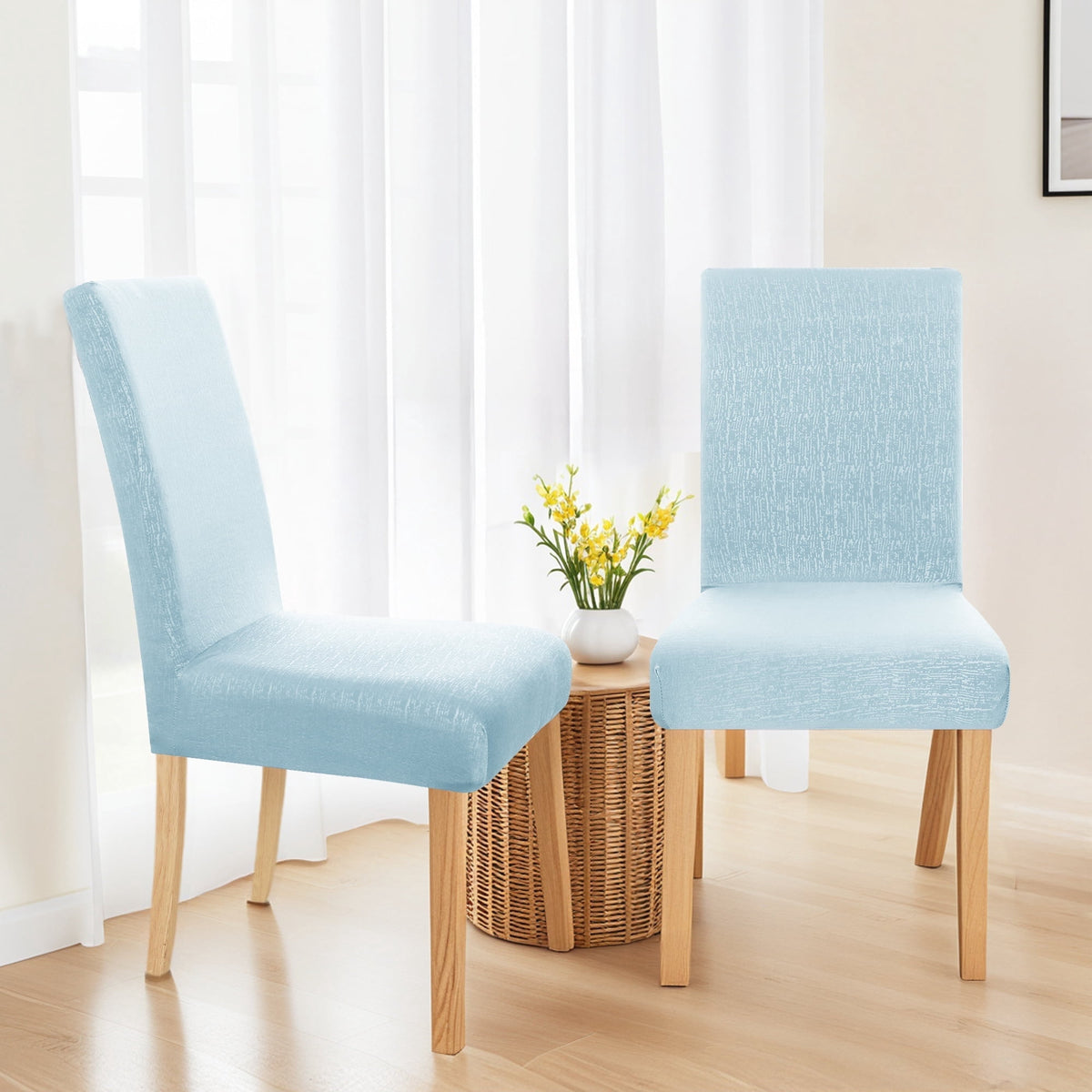 ZOPZO Slipcovers, Sky Blue