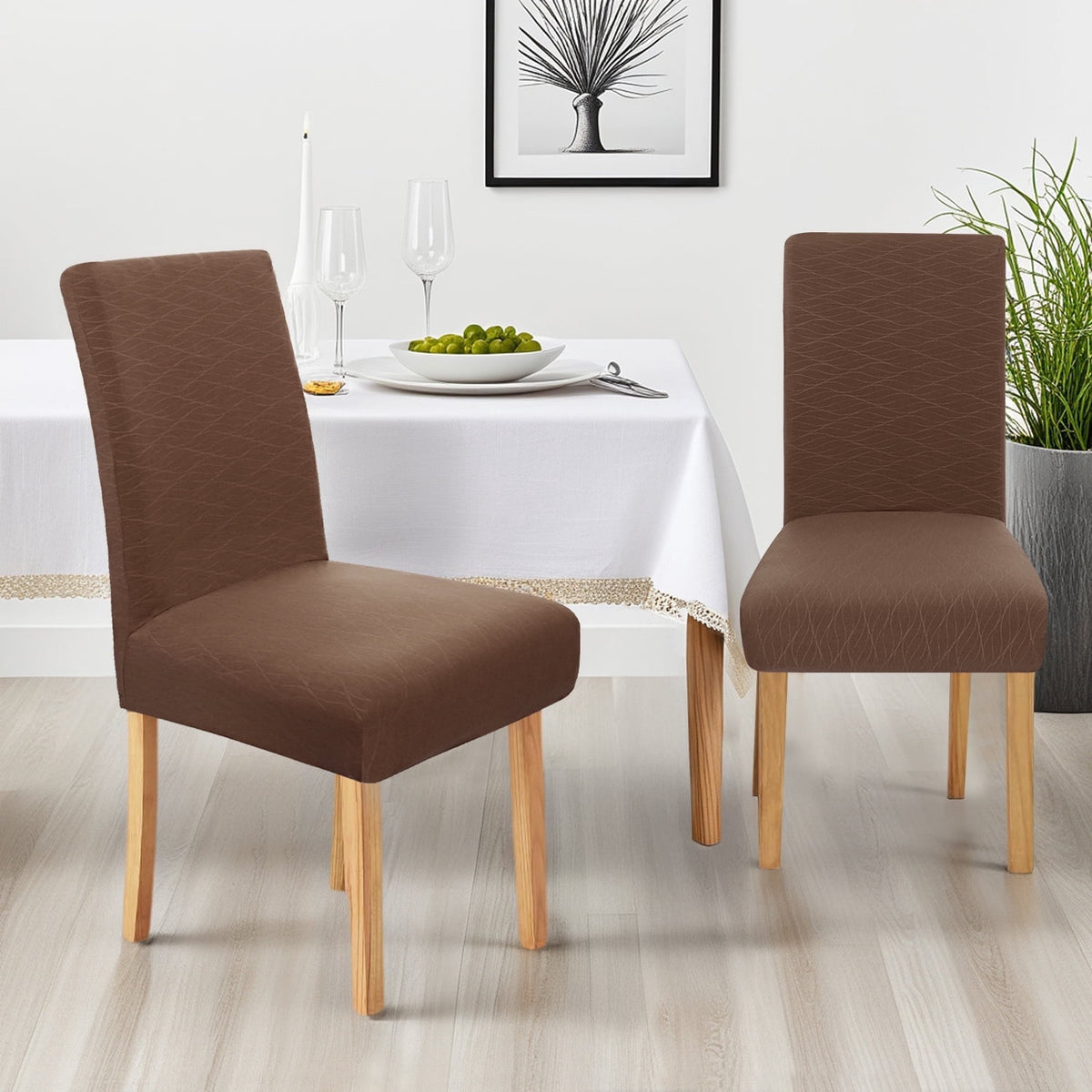 ZOPZO Slipcovers, Chocolate