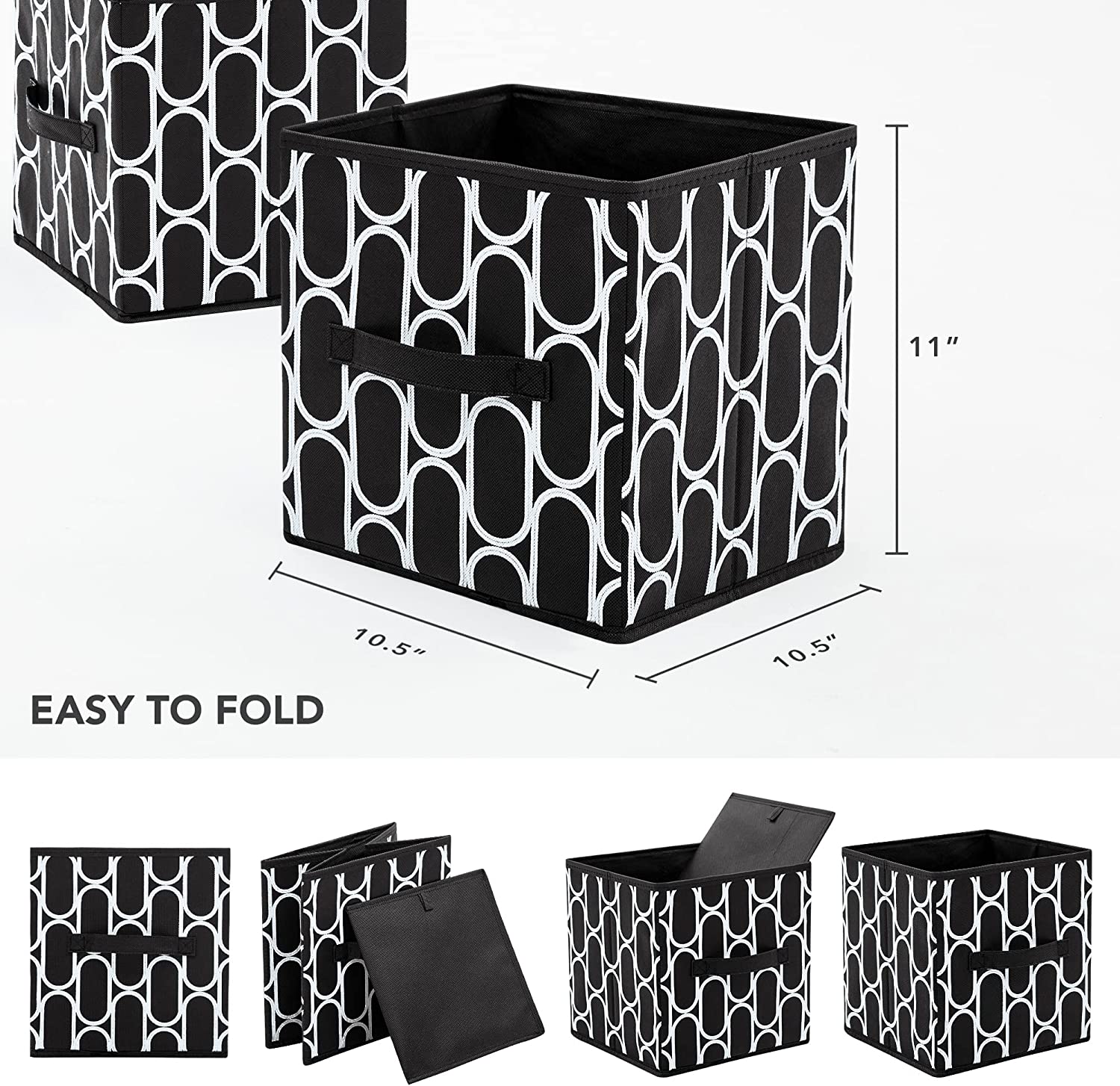 Black/Clips Pattern