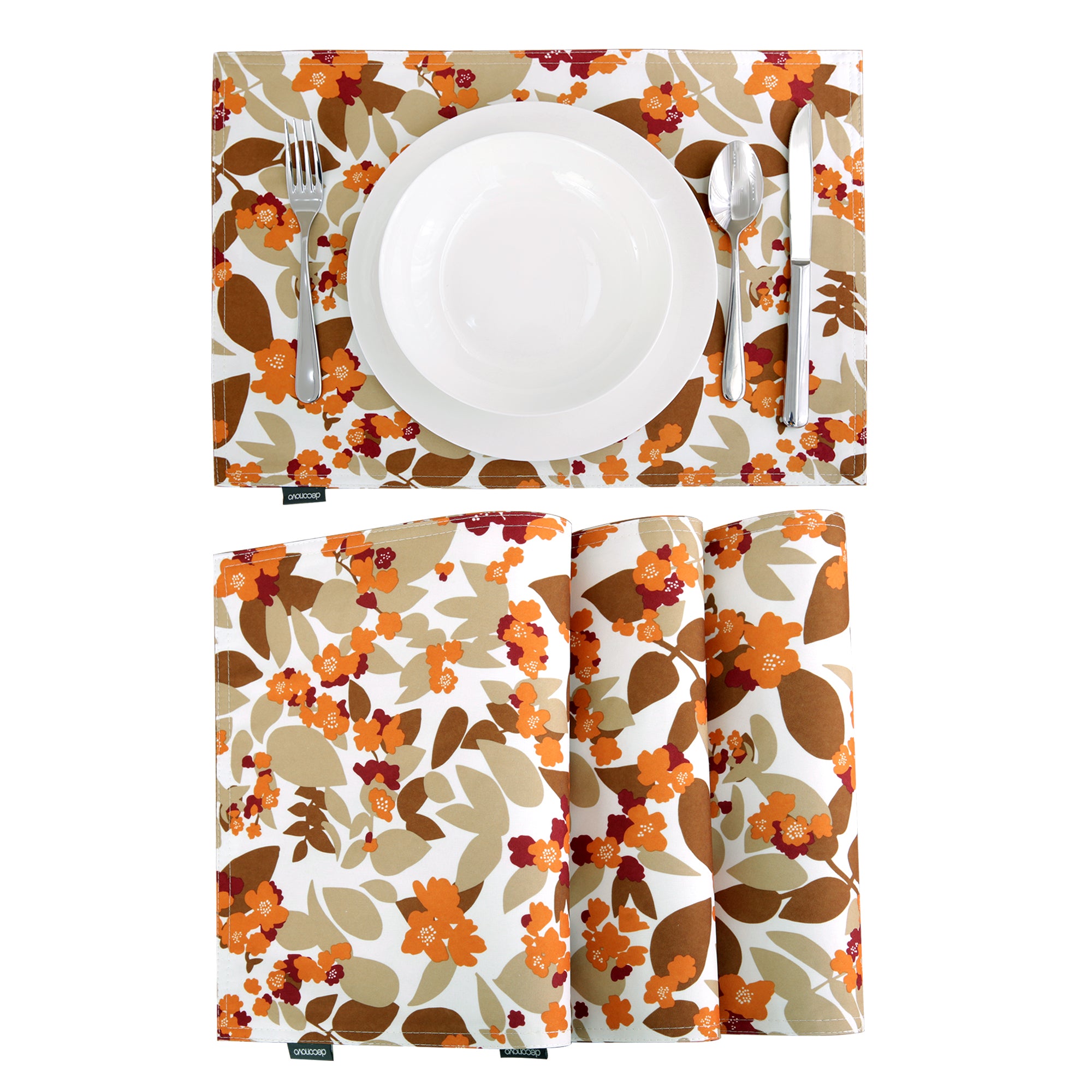 Floral-Orange