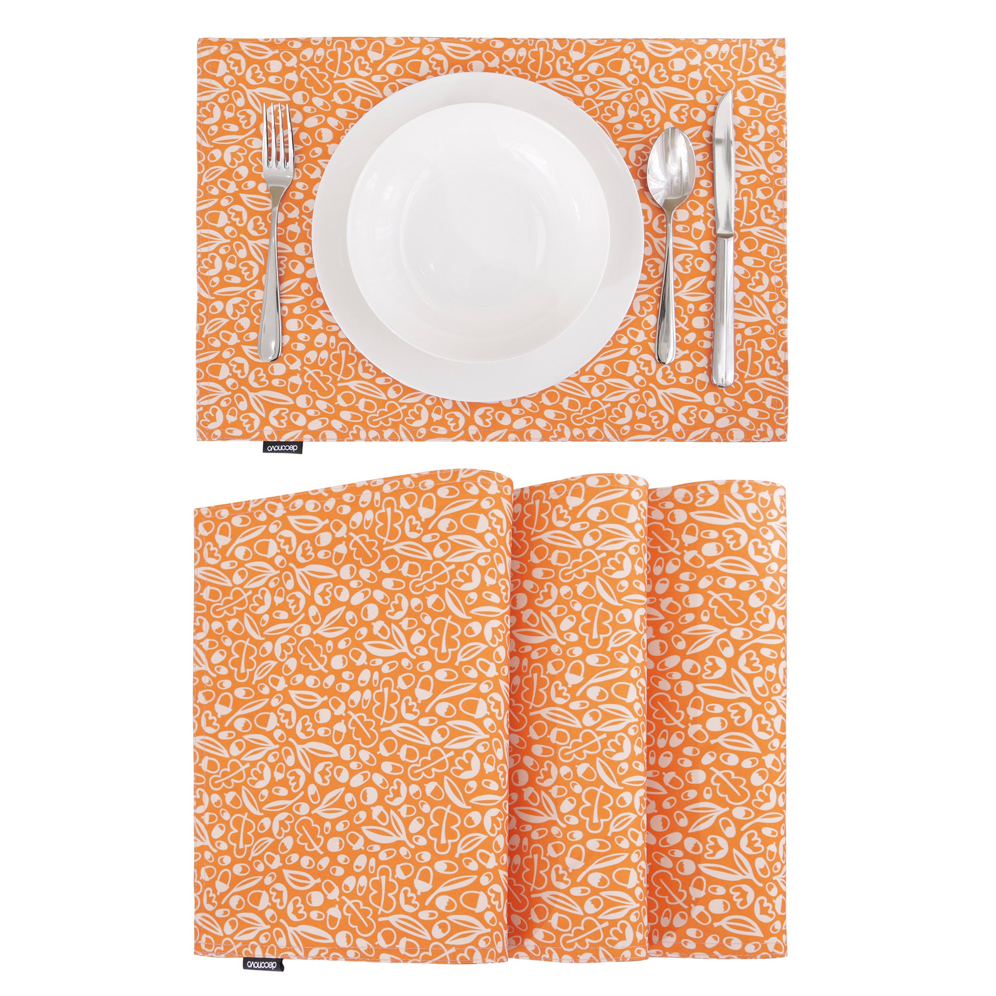 Autumn Print-Orange