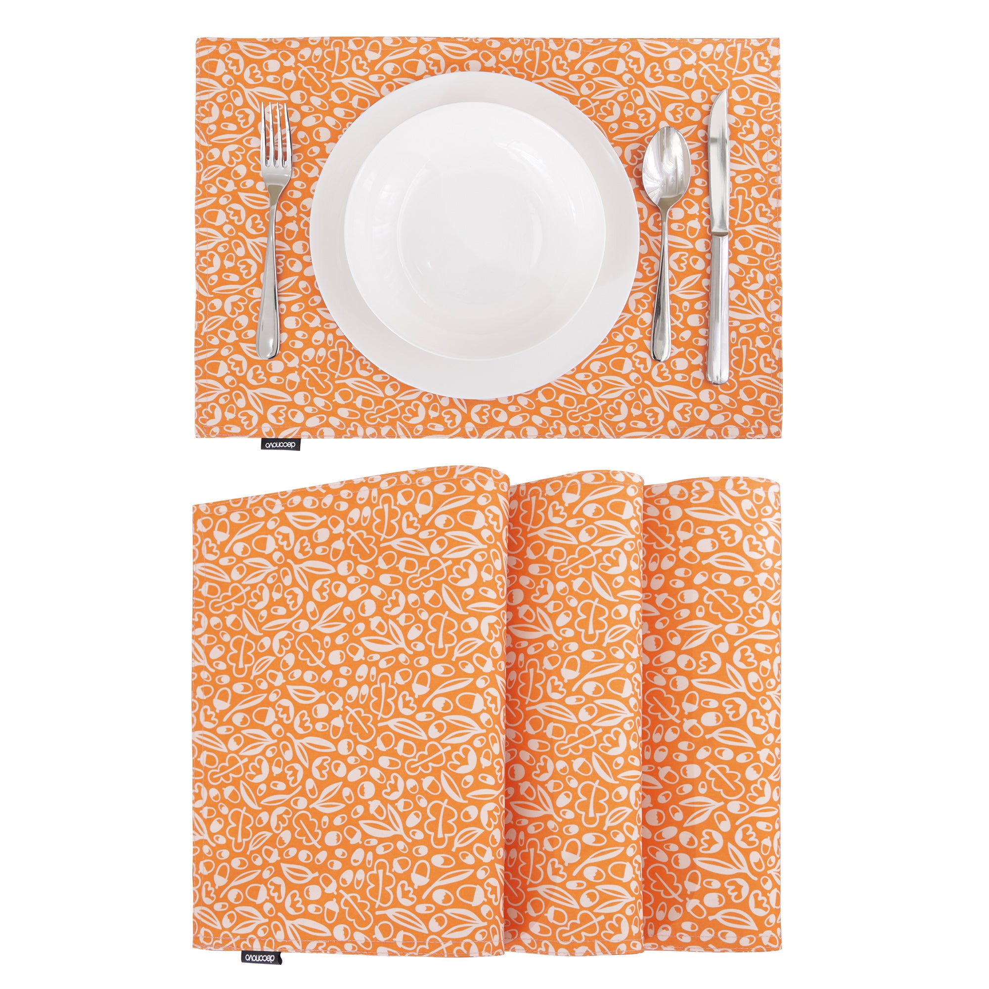 Autumn Print-Orange