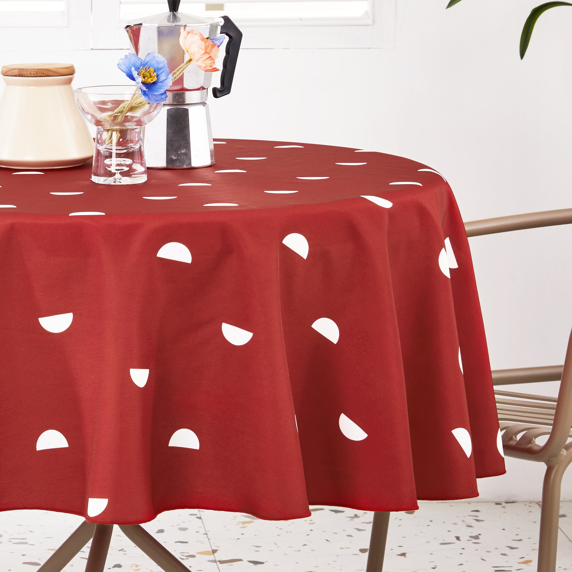 Deconovo Waterproof Printed Tablecloth – Reusable Party Decor