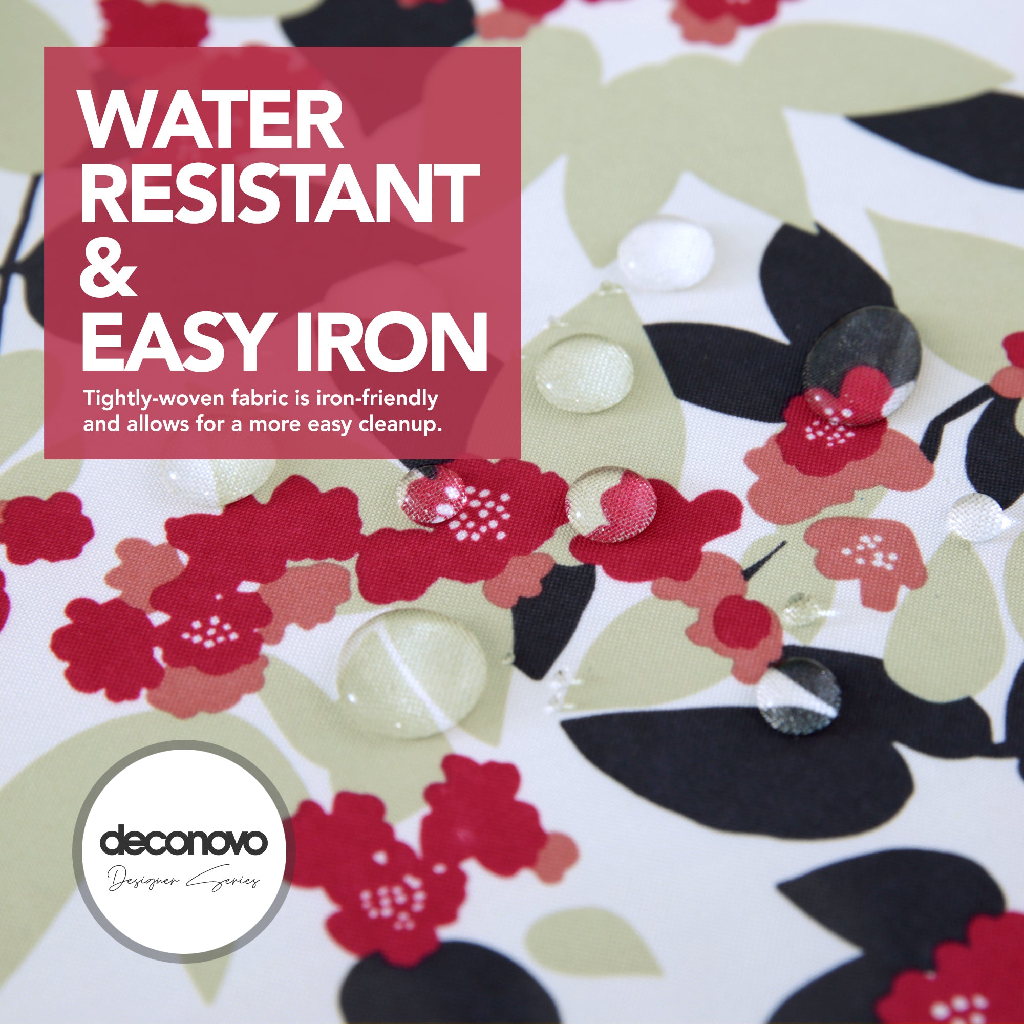 Floral-Dark Bright Rose